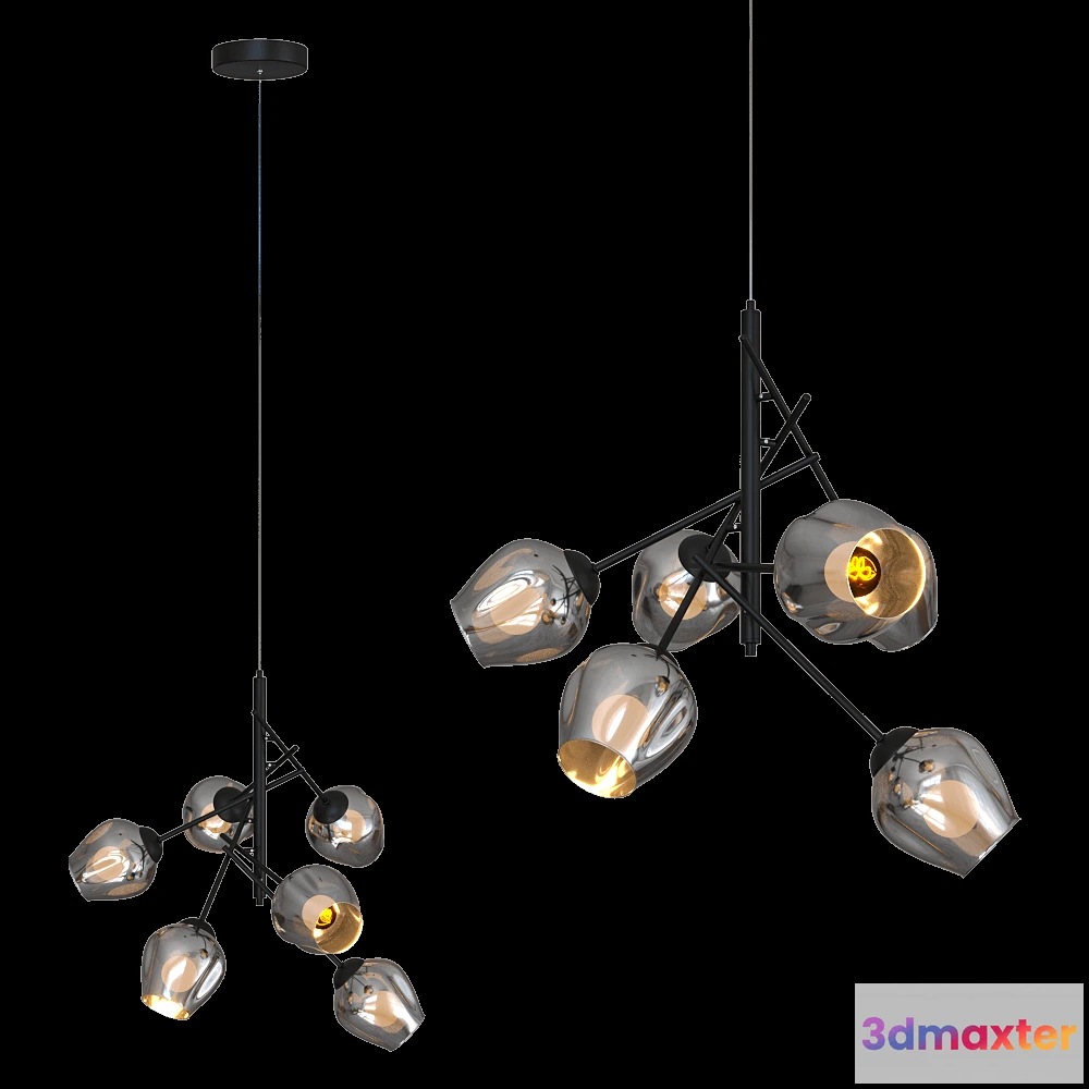 1648346 - FAVOURITE - Chandelier Traube 2359-6P 3D Max