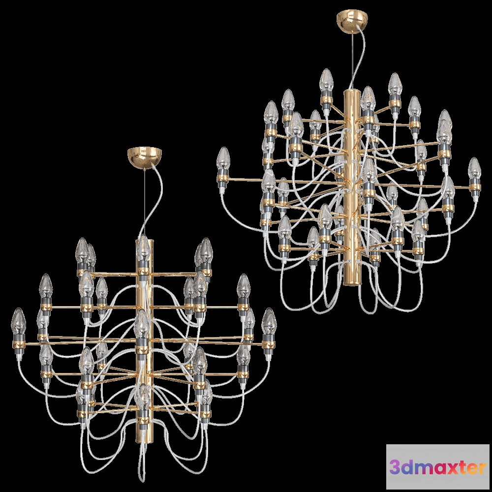 1648360 - FAVOURITE - Chandelier Golem 1893-30P 3D Max