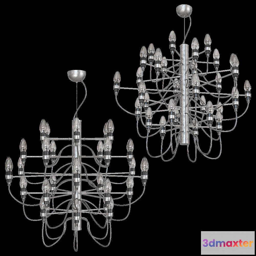 1648364 - FAVOURITE - Chandelier Golem 1892-30P 3D Max