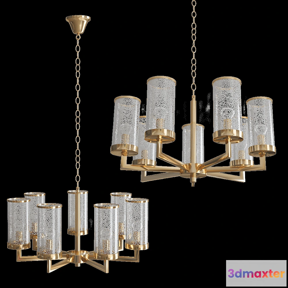 1648368 - FAVOURITE - Chandelier Assembly 2060-7P 3D Max