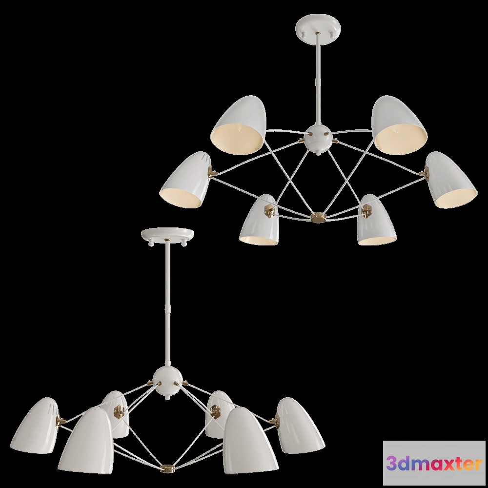 1648370 - FAVOURITE - Chandelier Humpen 1758-6P 3D Max