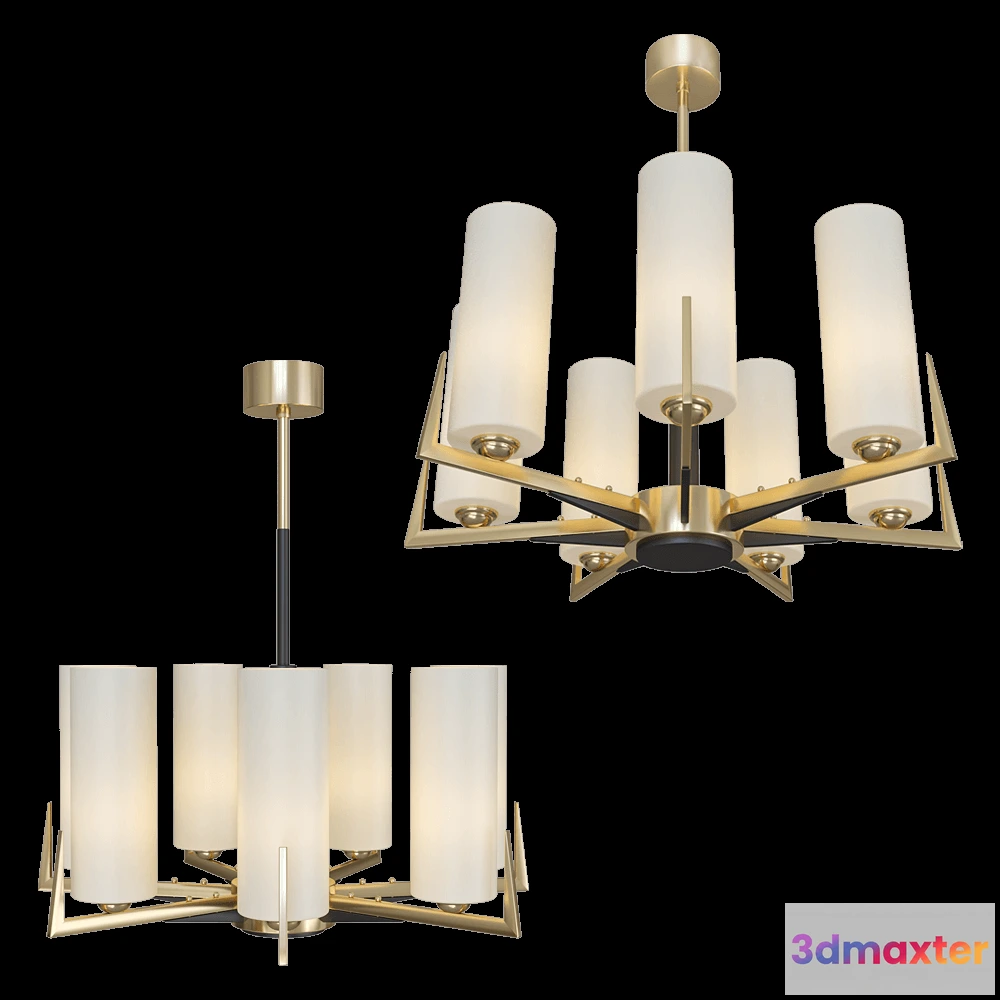 1648386 - FAVOURITE - Chandelier Maximo 2623-7P 3D Max