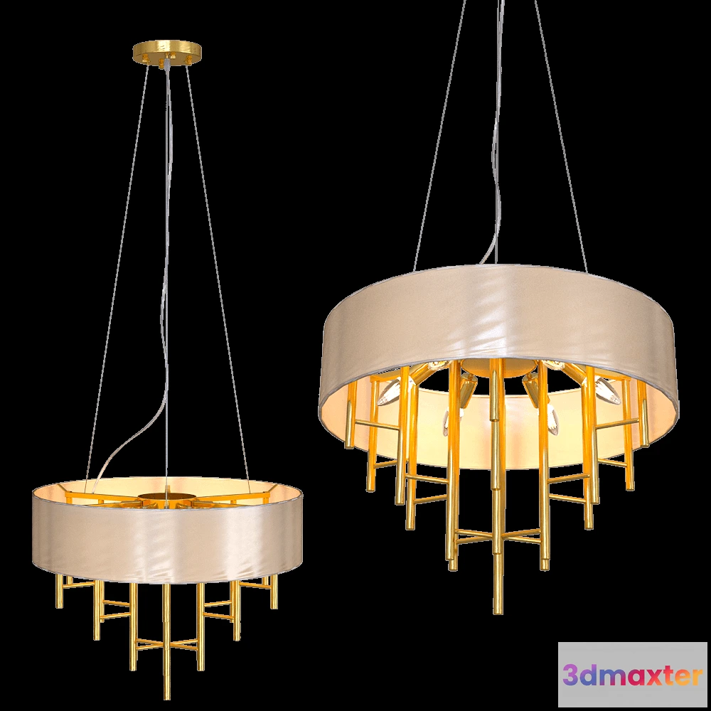 1648392 - FAVOURITE - Chandelier Cosmo 2993-6P 3D Max