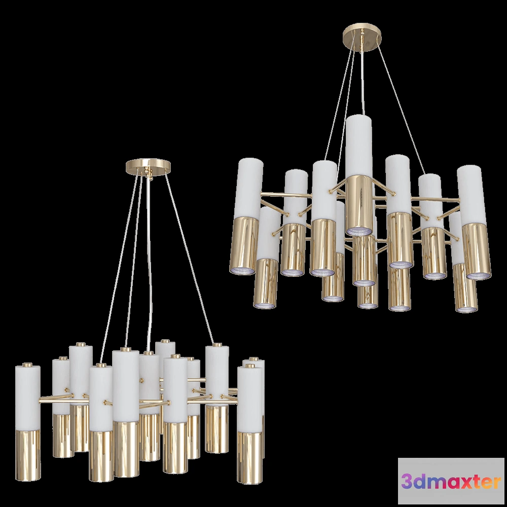 1648400 - FAVOURITE - Chandelier Ultra 2755-13P 3D Max