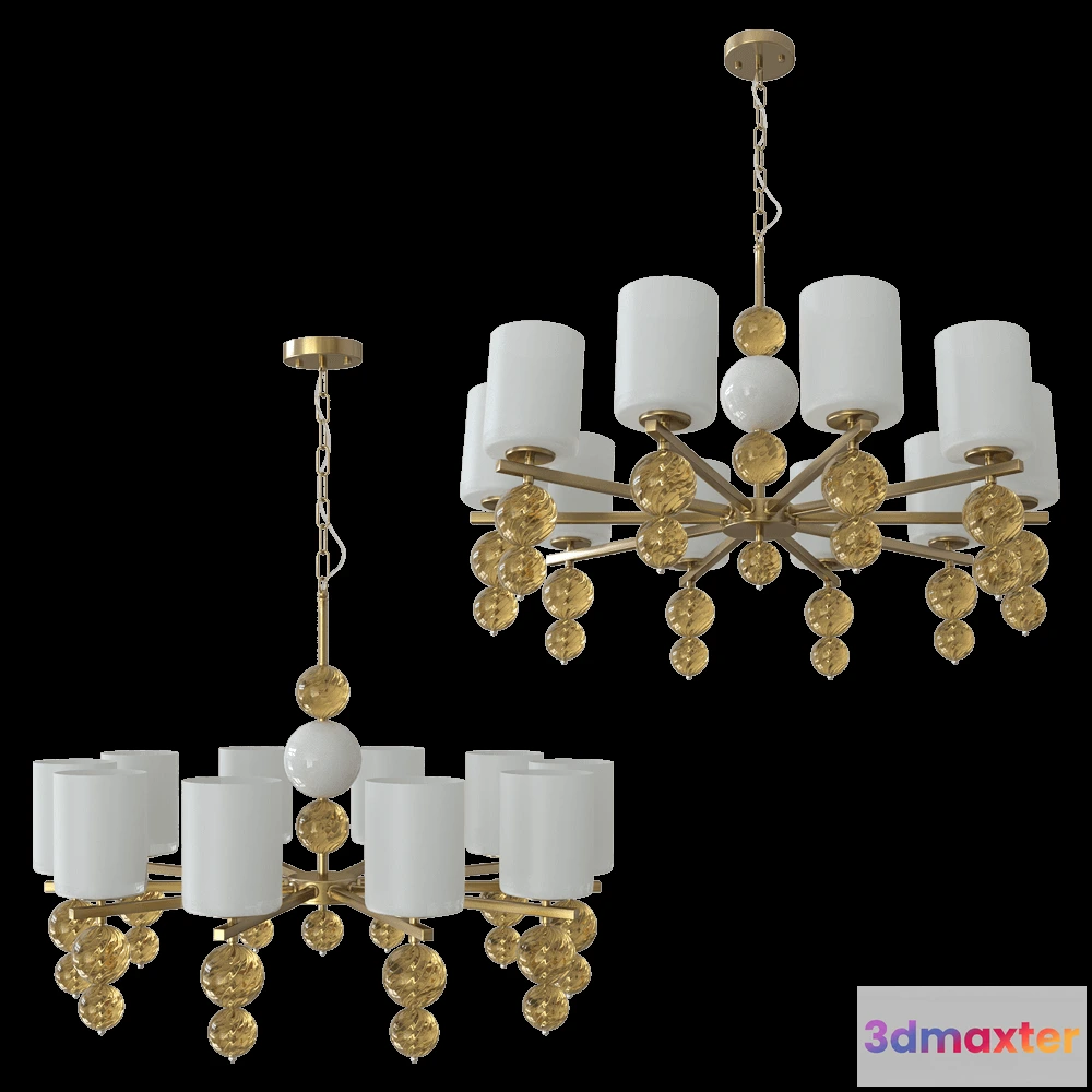 1648402 - FAVOURITE - Chandelier Ether 2998-10P 3D Max