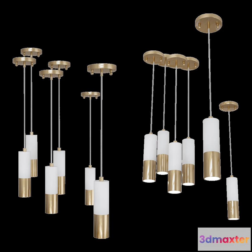 1648424 - FAVOURITE - Pendant lamp Ultra 2755-1P 3D Max