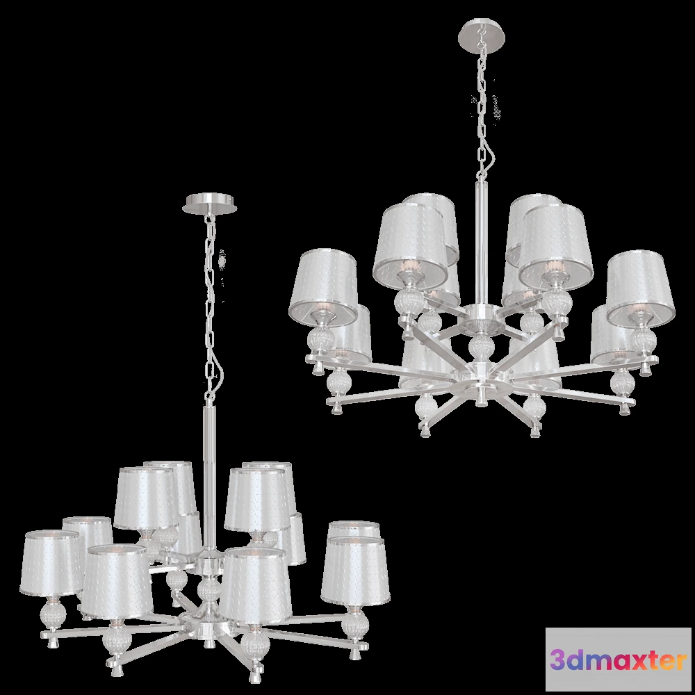 1648428 - FAVOURITE - Chandelier Aureola 2873-12P 3D Max