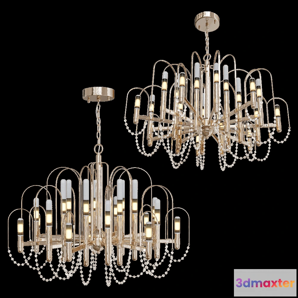 1648432 - FAVOURITE - Chandelier La Salute 2308-21P 3D Max