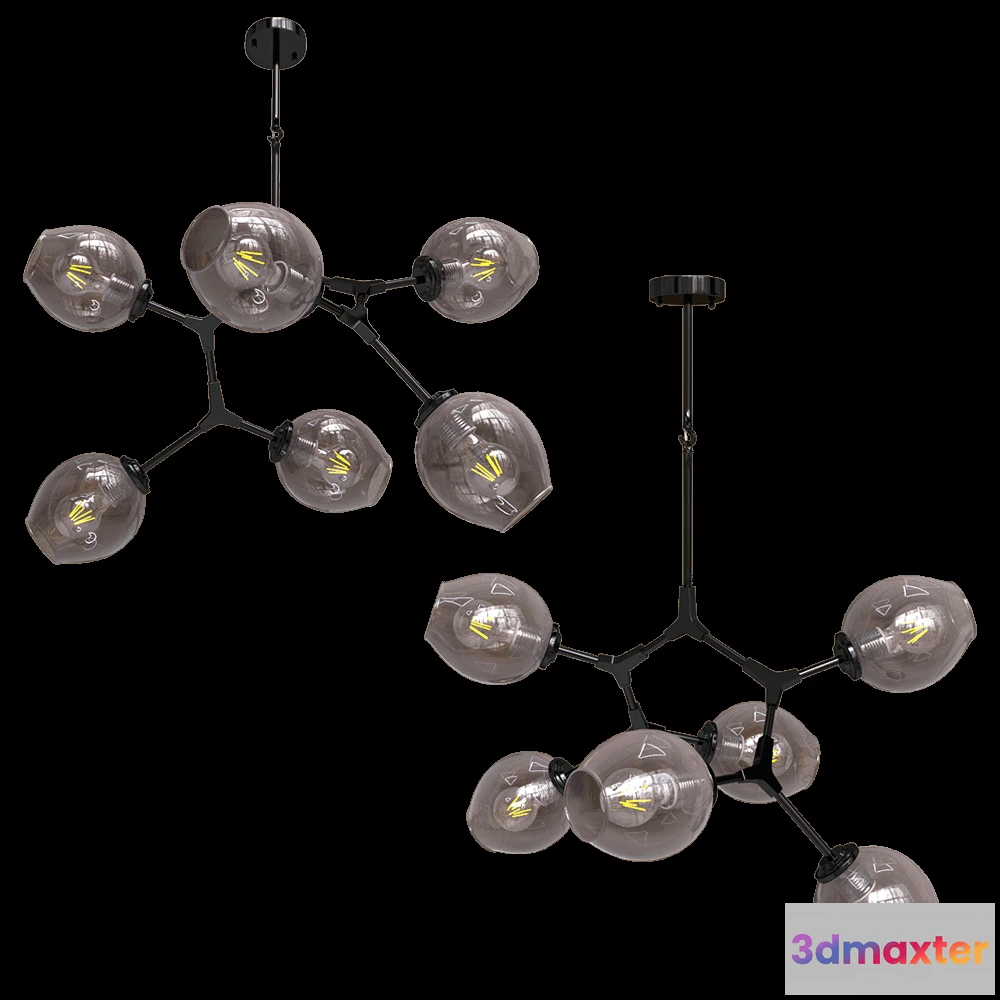 1648438 - FAVOURITE - Chandelier Bolos 1742-6P 3D Max