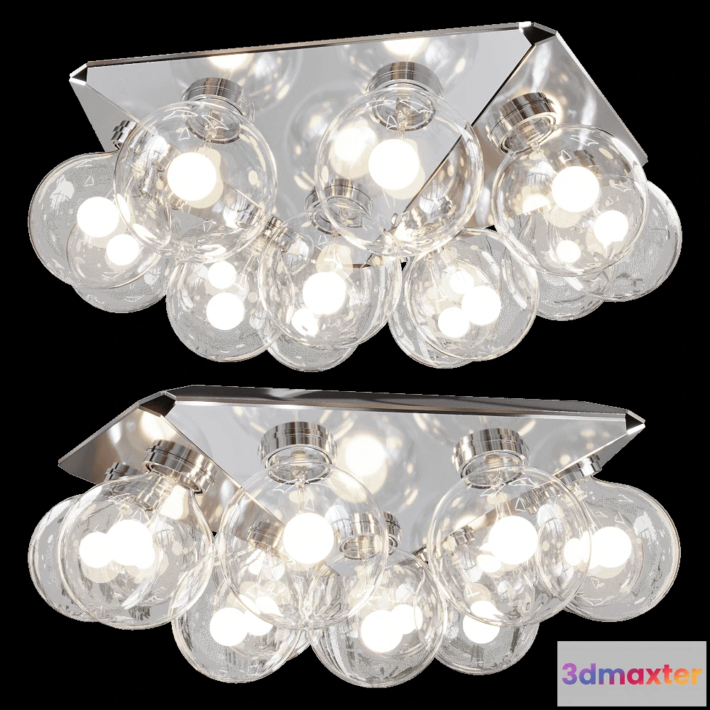 1648484 - FLOS - Ceilingwall lamp Taraxacum 88 3D Max