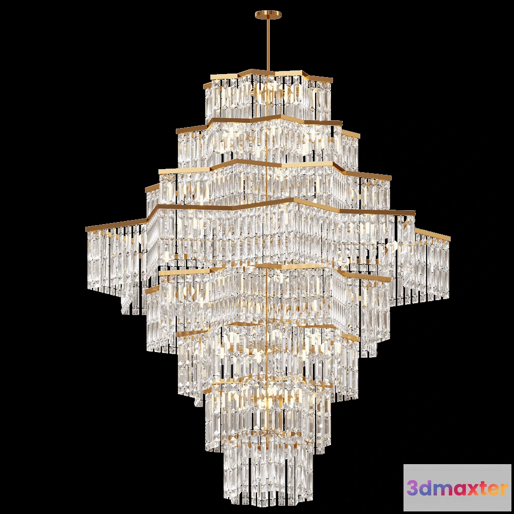 1648552 - García Requejo - Chandelier Star Classic 3D Max