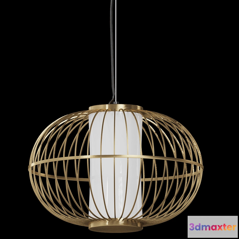 1648570 - García Requejo - Pendant lamp CAGE-01 3D Max