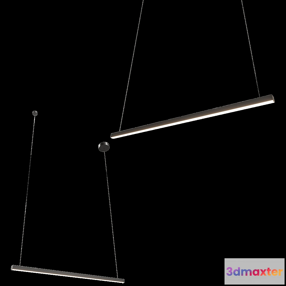 1648576 - Gervasoni - Pendant lamp Trio P0310 3D Max