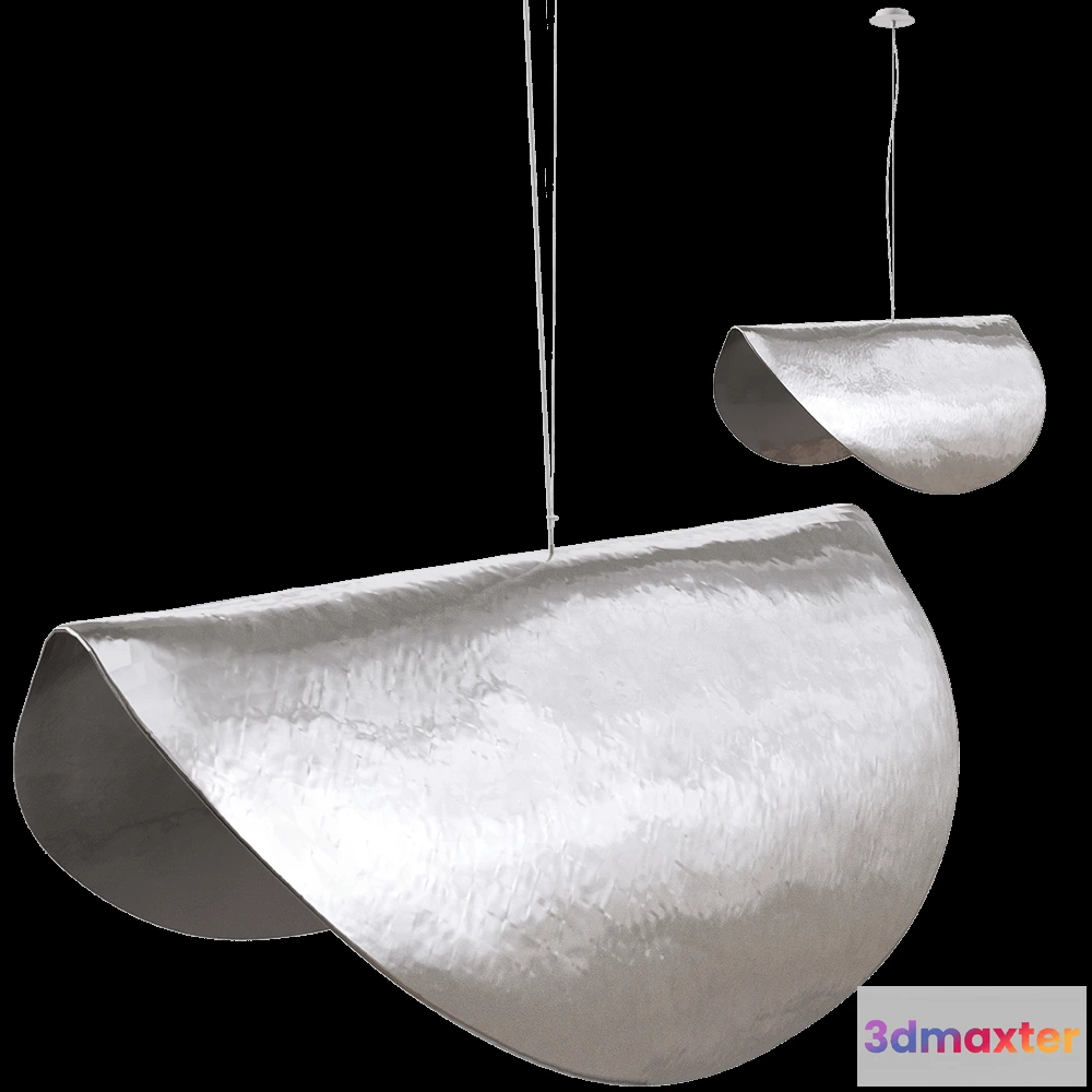 1648578 - Gervasoni - Pendnat lamp Silver 96 3D Max