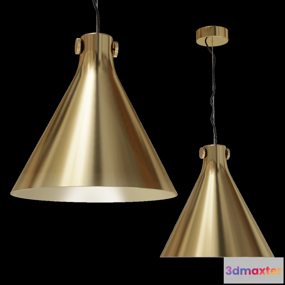 1648588 - GHIDINI1961 - Pendant lamp Indi-Pendant Cone 3D Max