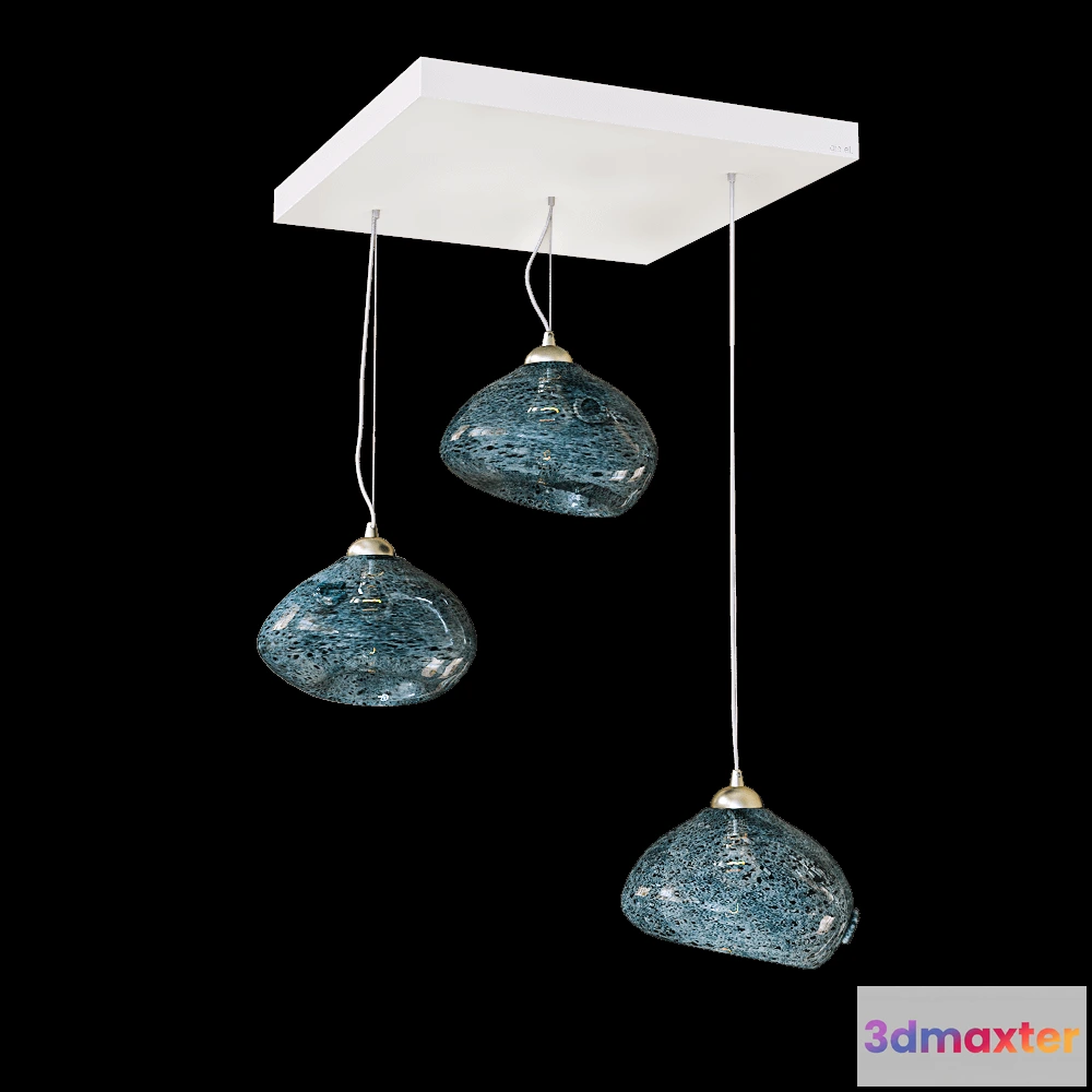 1648596 - Gie El  - Chandelier MEDUSE 3 LGH0700 3D Max