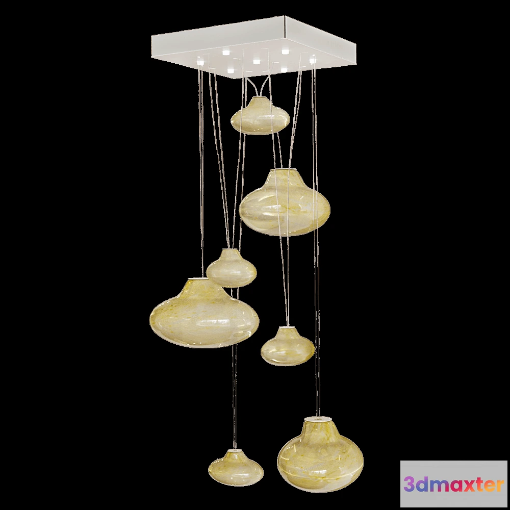 1648604 - Gie El  - Chandelier CLOUD 7 LGH0673 3D Max