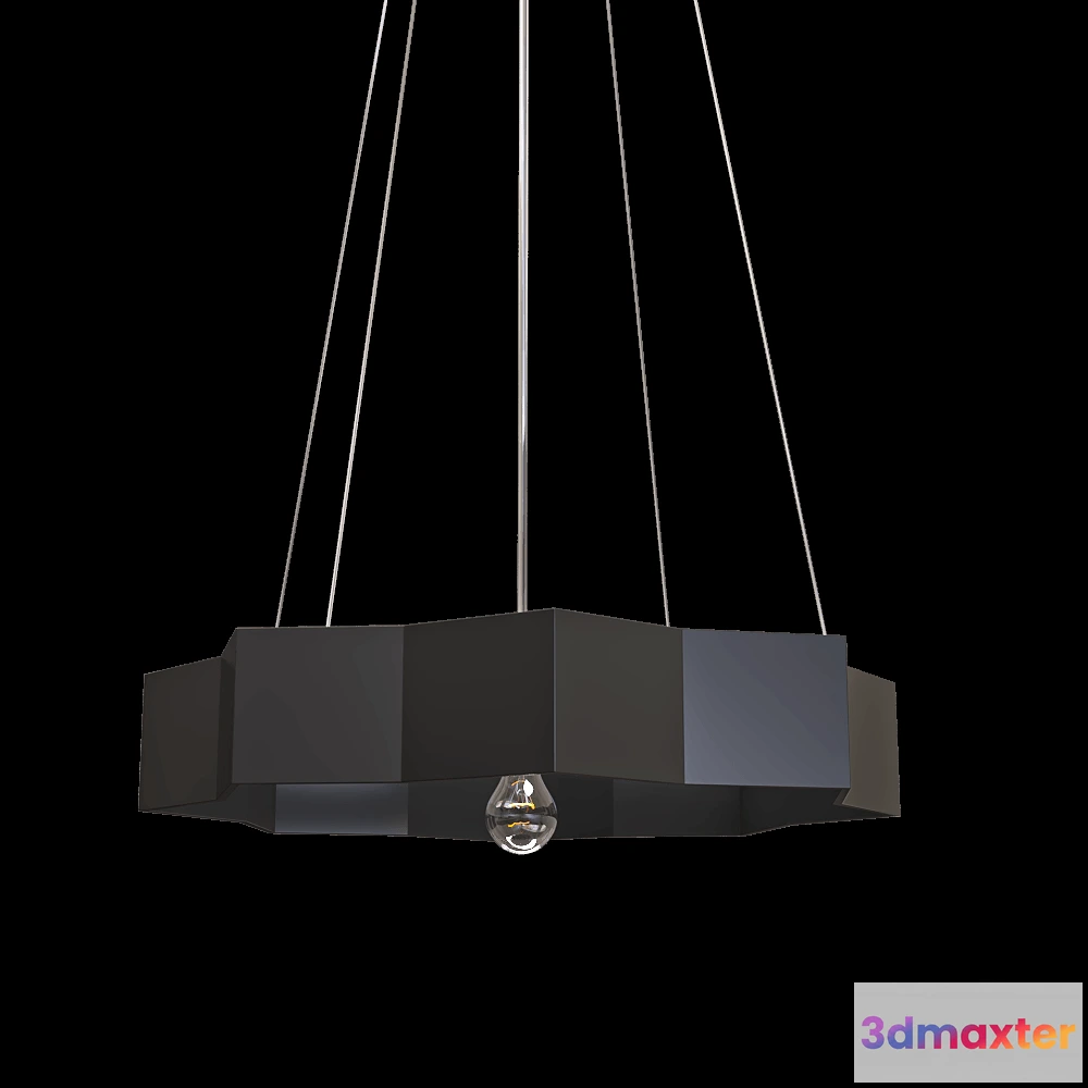 1648614 - Gie El  - Pendant lamp Star LGH0530 3D Max