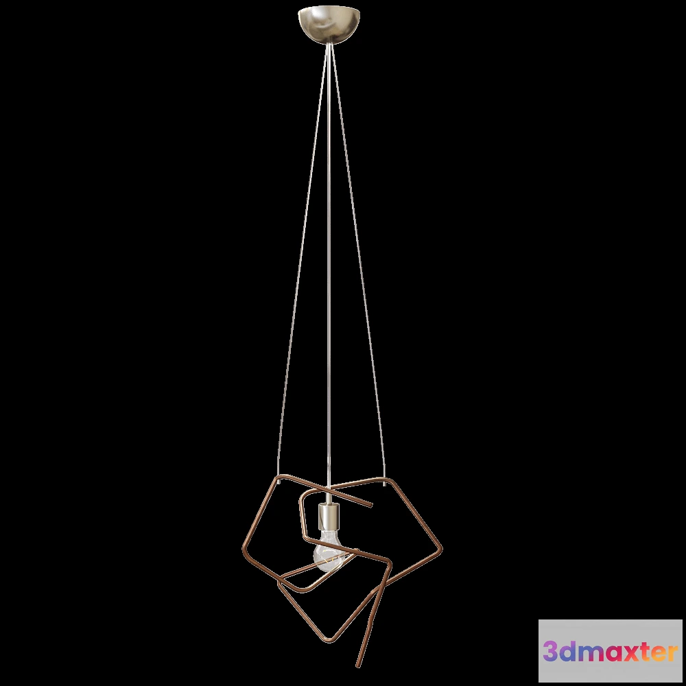 1648622 - Gie El  - Pendant lamp Copper LGH0430 3D Max