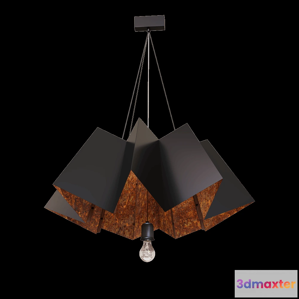 1648624 - Gie El  - Pendant lamp Frill LGH0750 3D Max