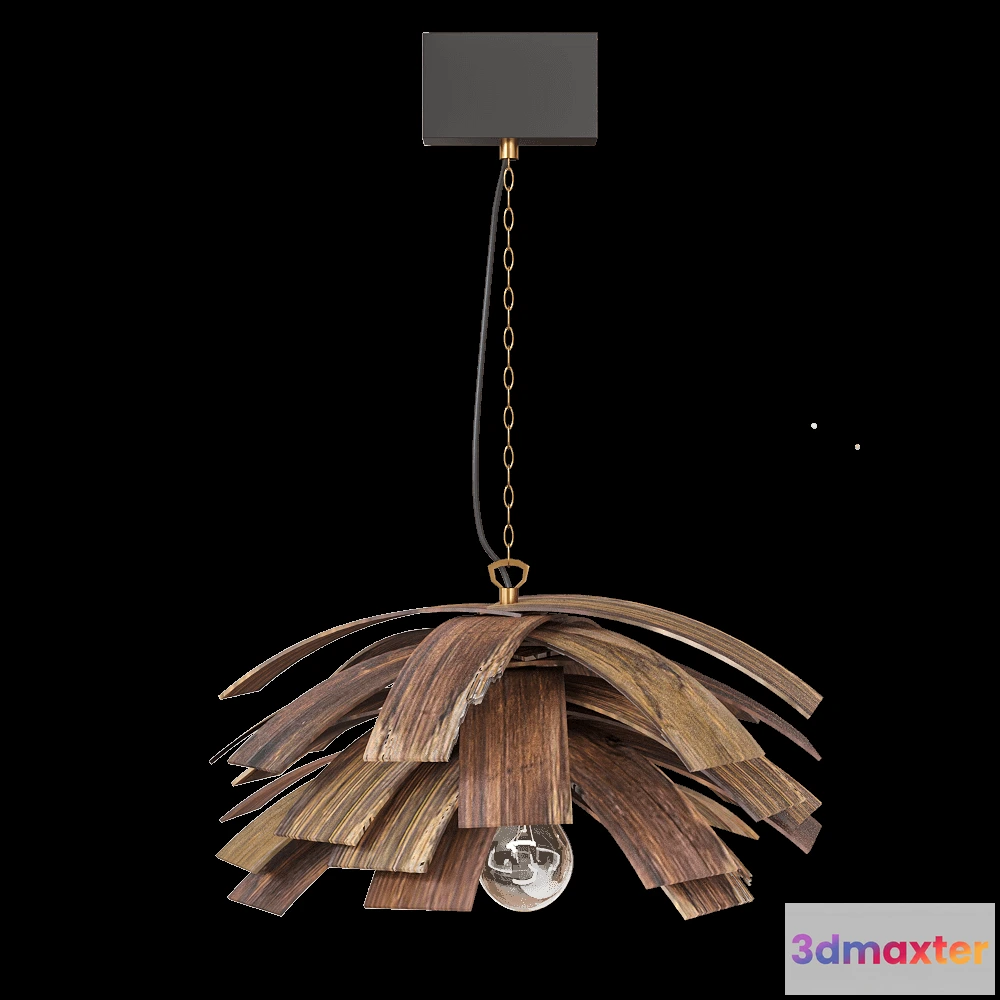 1648640 - Gie El  - Pendant lamp Shingle LGH0240 3D Max