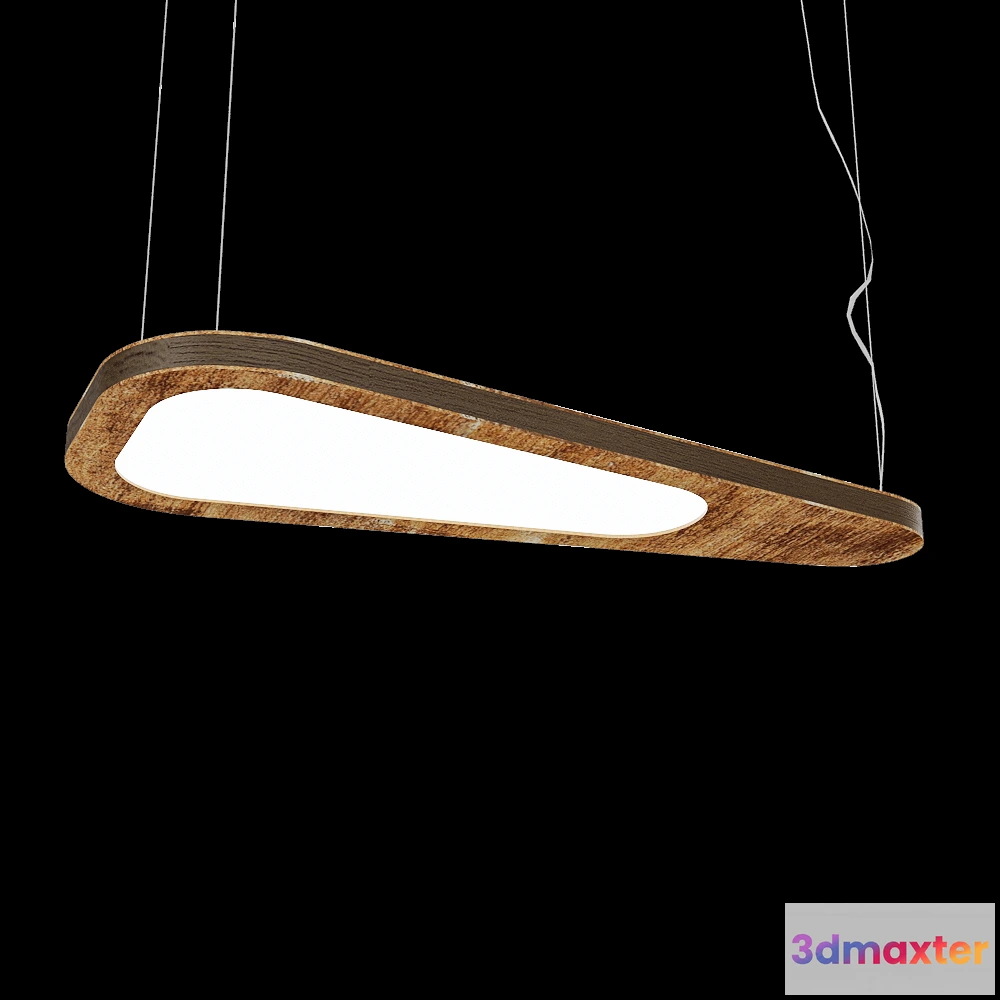 1648652 - Gie El  - Pendant lamp Avocado rust LGH0652 3D Max