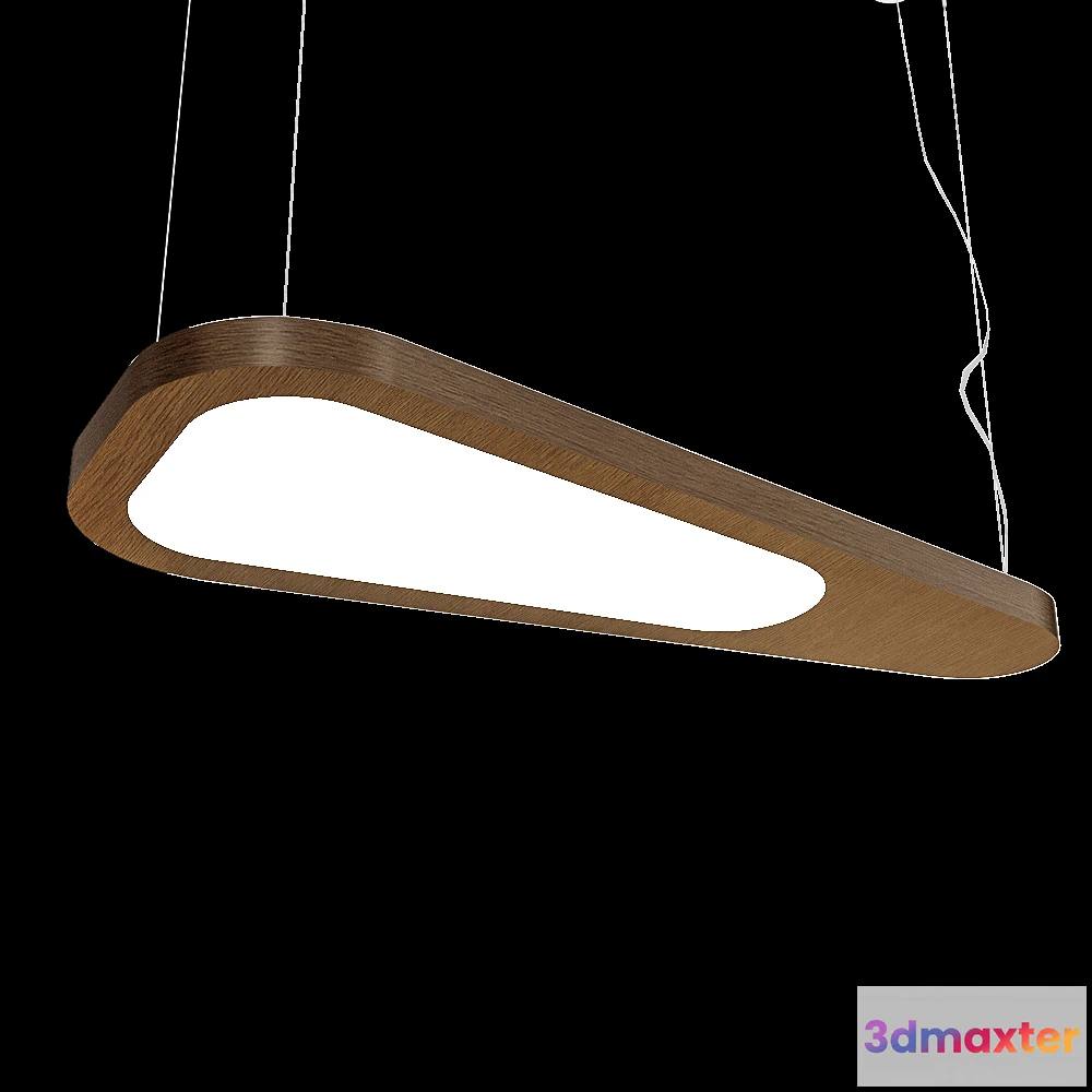 1648660 - Gie El  - Pendant lamp Avocado brown LGH0650 3D Max