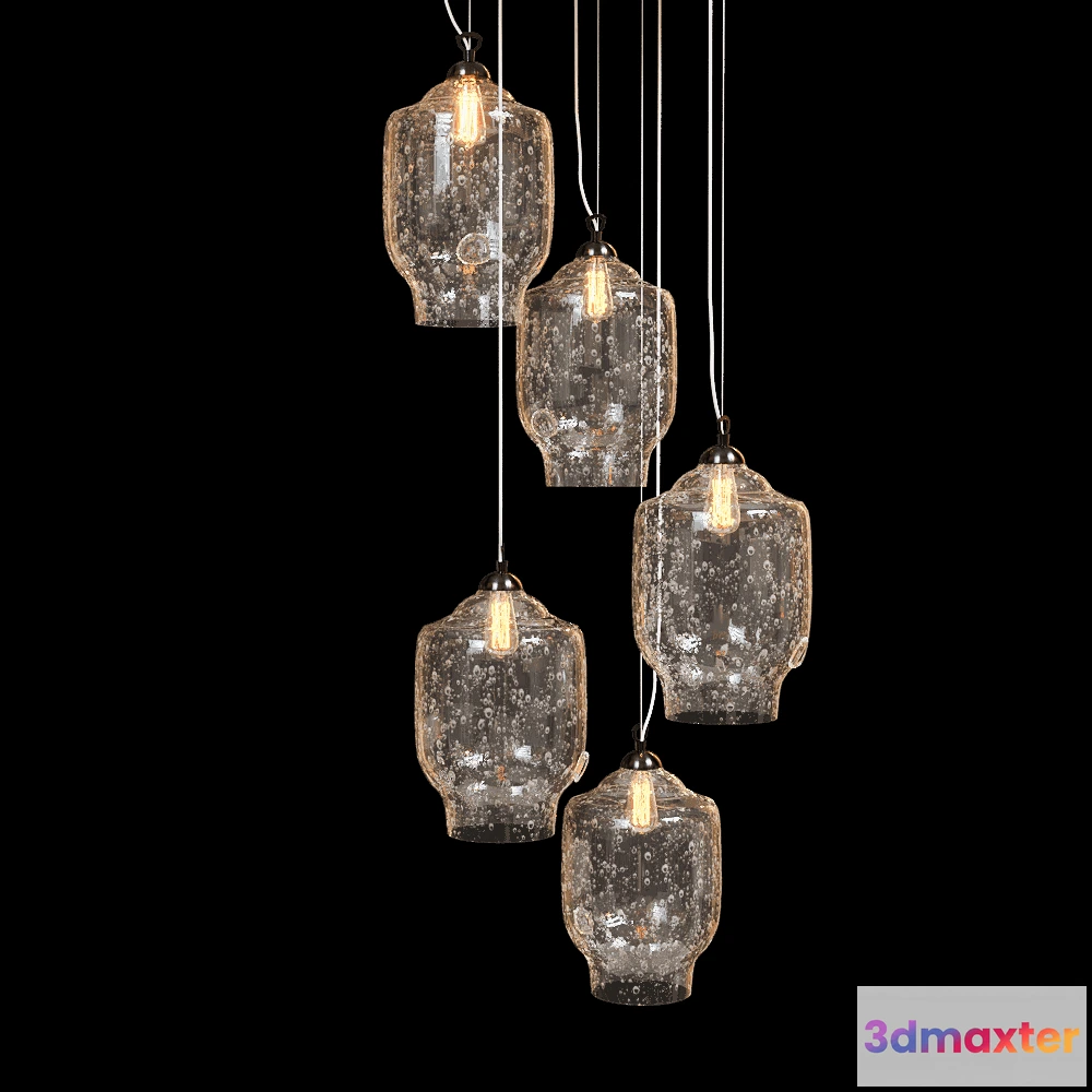 1648664 - Gie El  - Chandelier Bee 5 LGH0681 3D Max