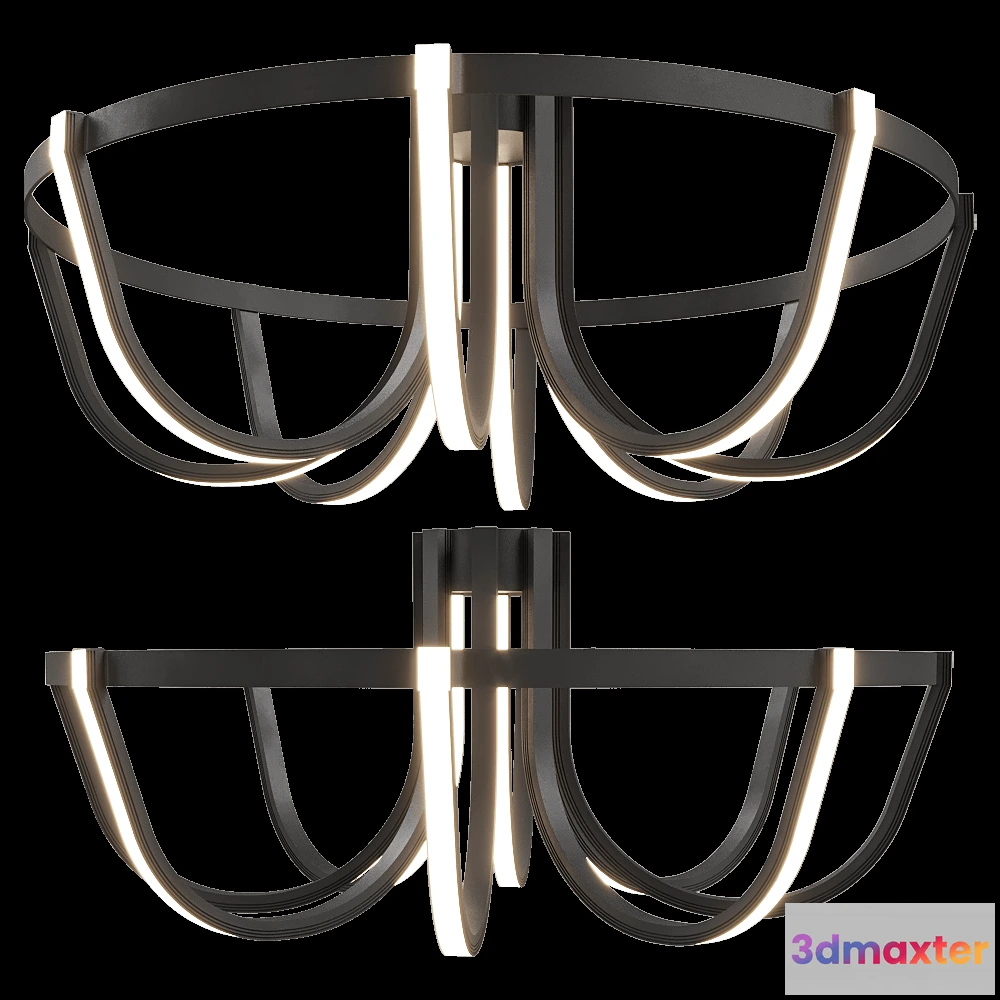 1648668 - GLODE - Chandelier Visaro 3D Max