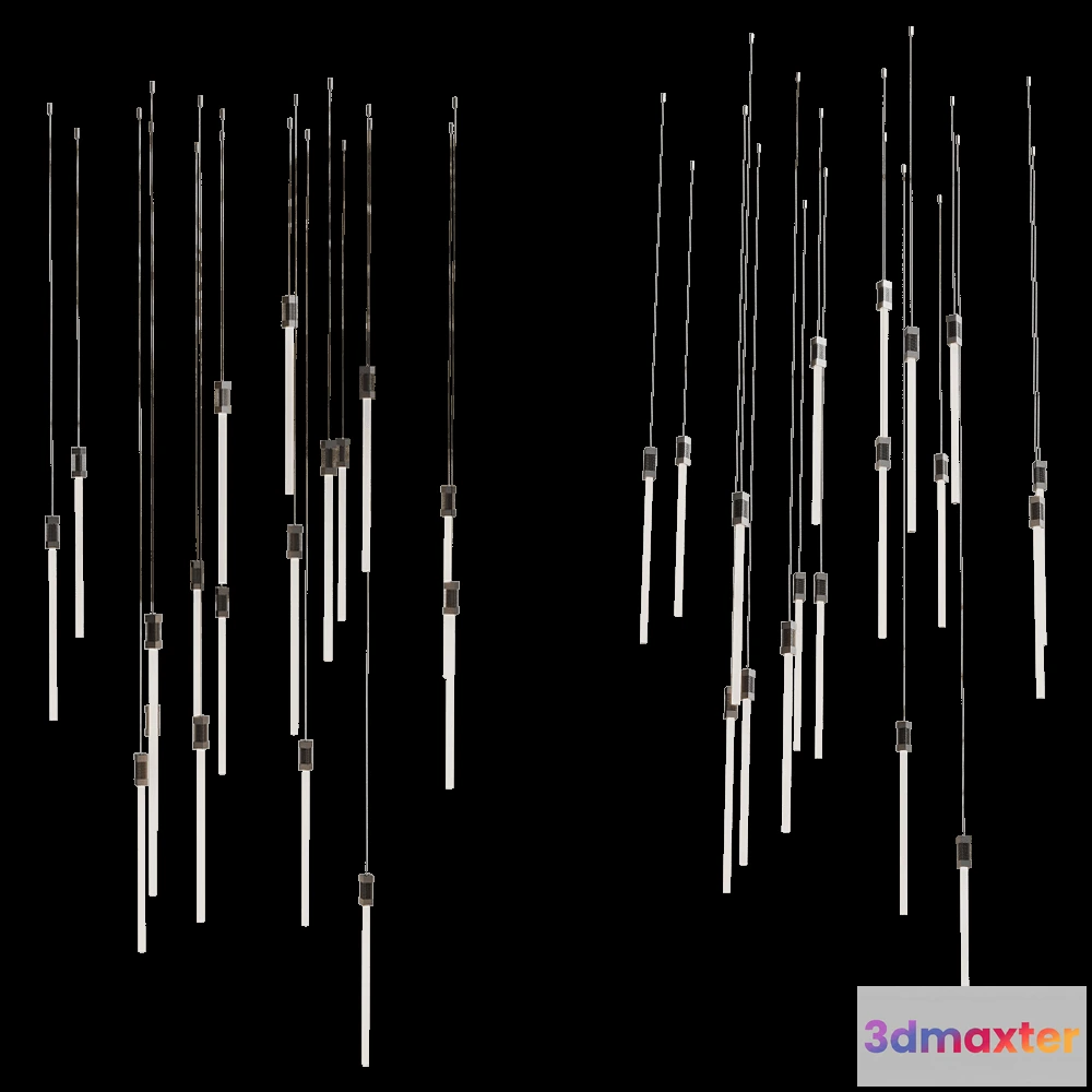 1648682 - GLODE - Chandelier Acril Cloud 3D Max