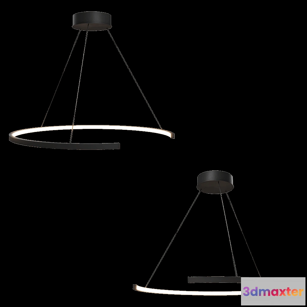 1648696 - GLODE - Chandelier Olamp Flik 3D Max