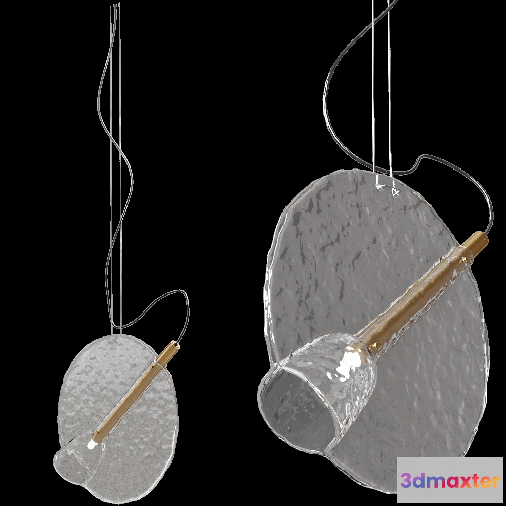 1648772 - HANI - Pendant lamp GONG 3D Max