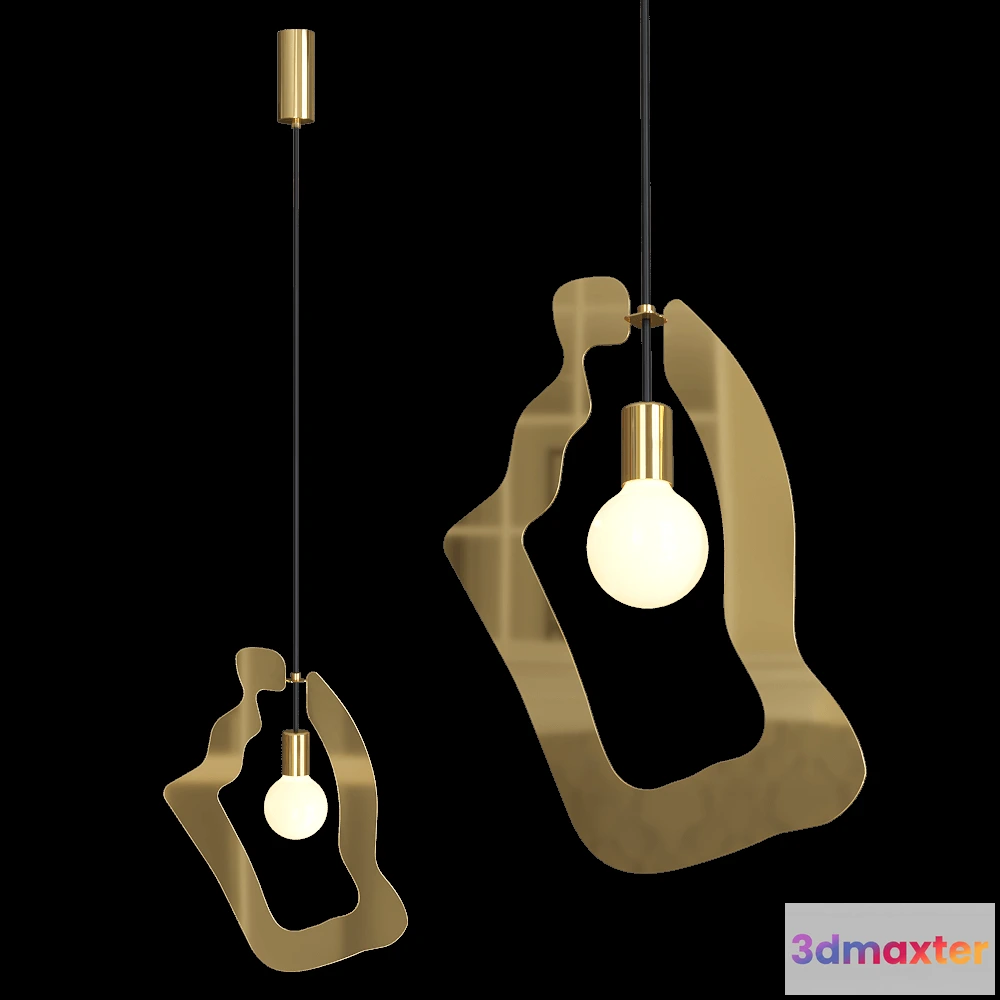 1648820 - HIND RABII - Pendant lamp Esprit Ya Ya 3 3D Max