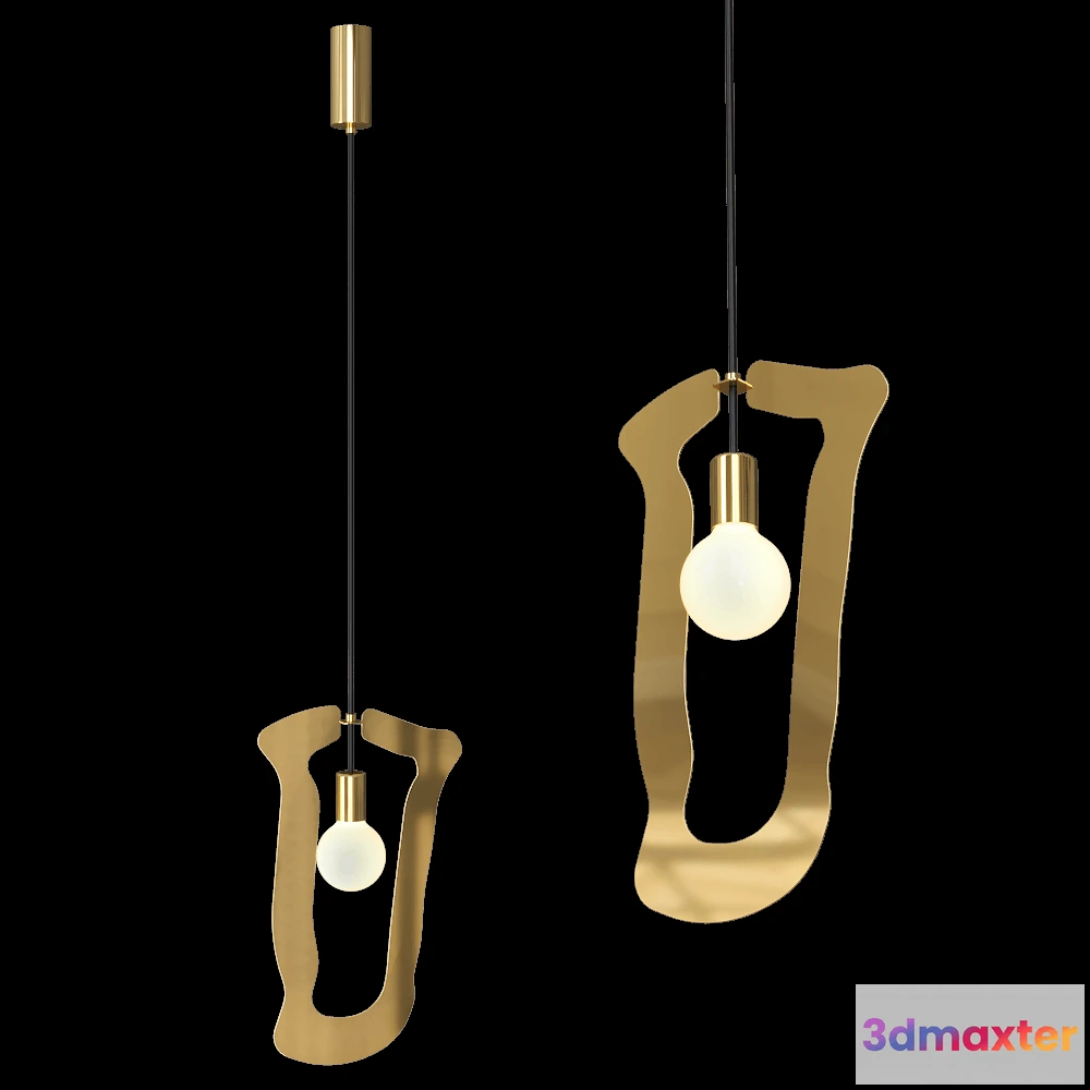 1648822 - HIND RABII - Pendant lamp Esprit Ya Ya 2 3D Max