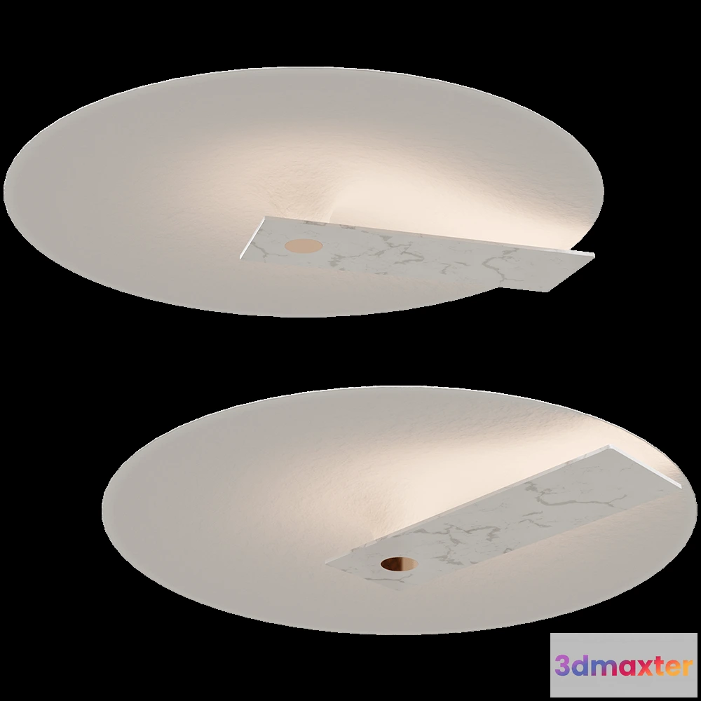 1648844 - HIND RABII - Ceiling lamp Meridiana 3D Max