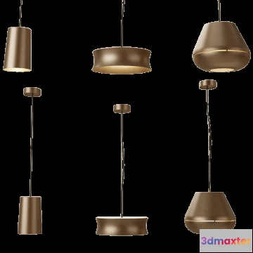 1648856 - HIND RABII - Ceiling lamp 3 x 3 x 3 3D Max