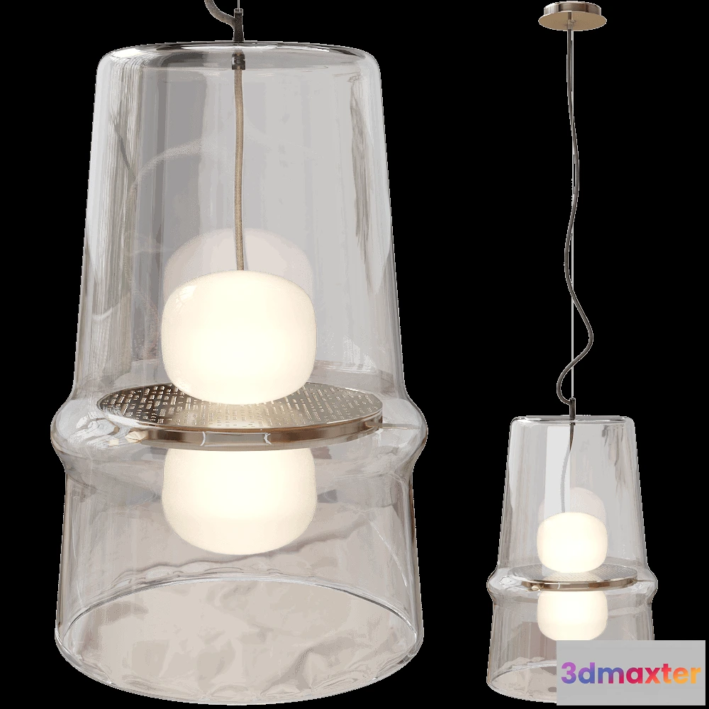 1648862 - HIND RABII - Pendant lamp Belle d’I 3D Max