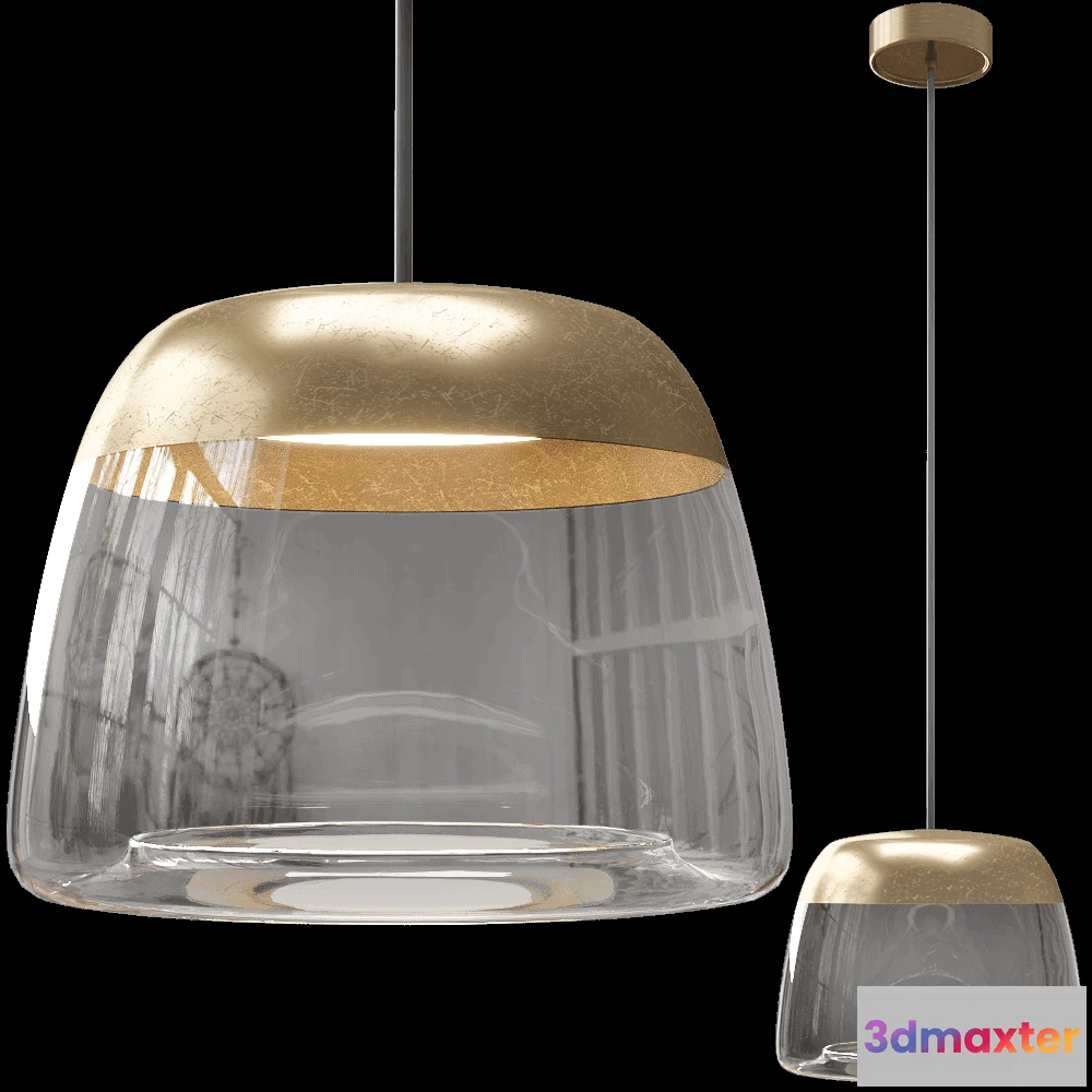 1648866 - HIND RABII - Pendant lamp Ice Absolute S 3D Max