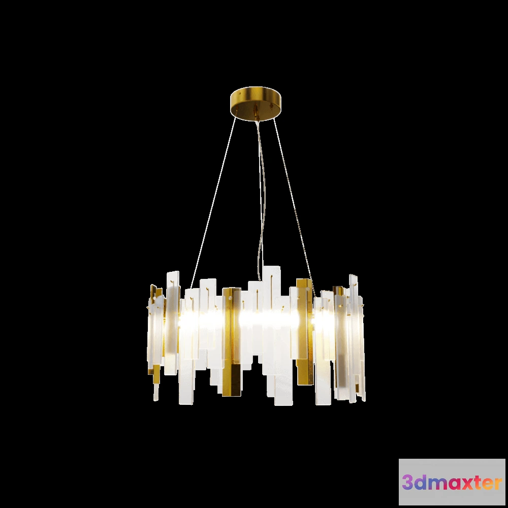 1648908 - IDL Italian Design Lighting - Chandelier Artic 64270 3D Max
