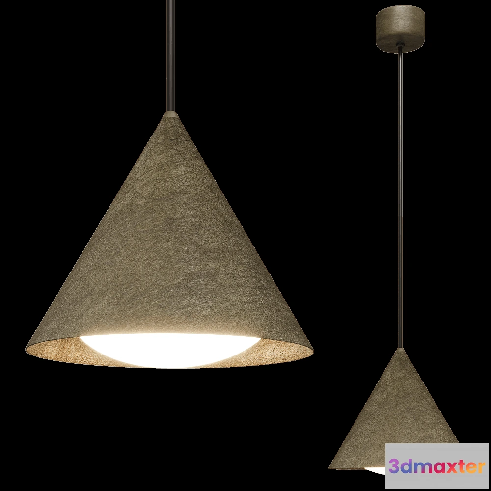 1648960 - Il Fanale - Pendant lamp Cone 286.12.OOB 3D Max