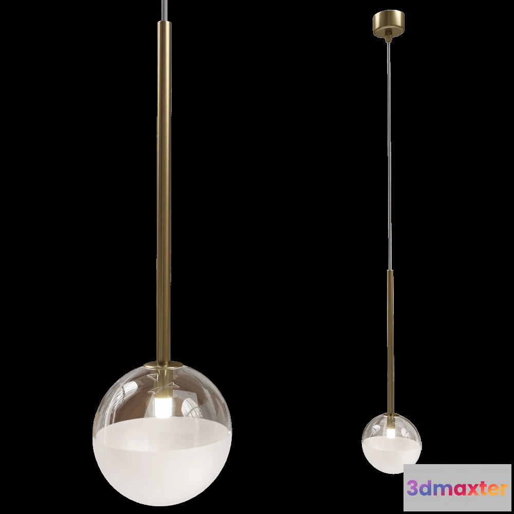1648964 - Il Fanale - Pendant lamp Molecola 275.05.ONT 3D Max