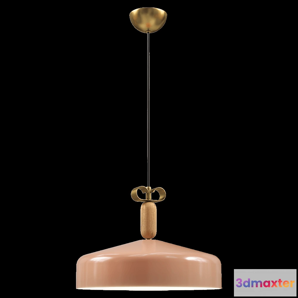 1648974 - Il Fanale - Pendant lamp Bon Ton N2D1O 3D Max