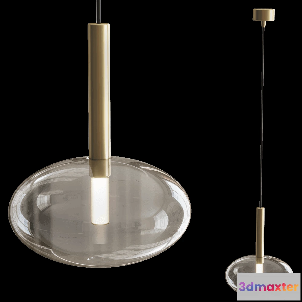 1648984 - Il Fanale - Pendant lamp Alchimia 277.04.ONT 3D Max