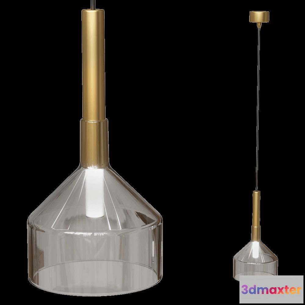 1648988 - Il Fanale - Pendant lamp Alchimia 277.02.ONT 3D Max