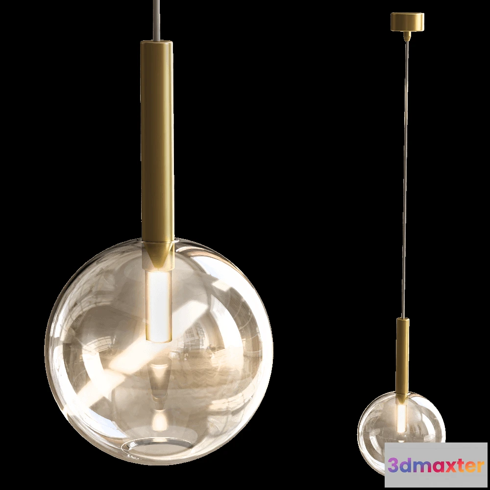 1648990 - Il Fanale - Pendant lamp Alchimia 277.06.ONT 3D Max