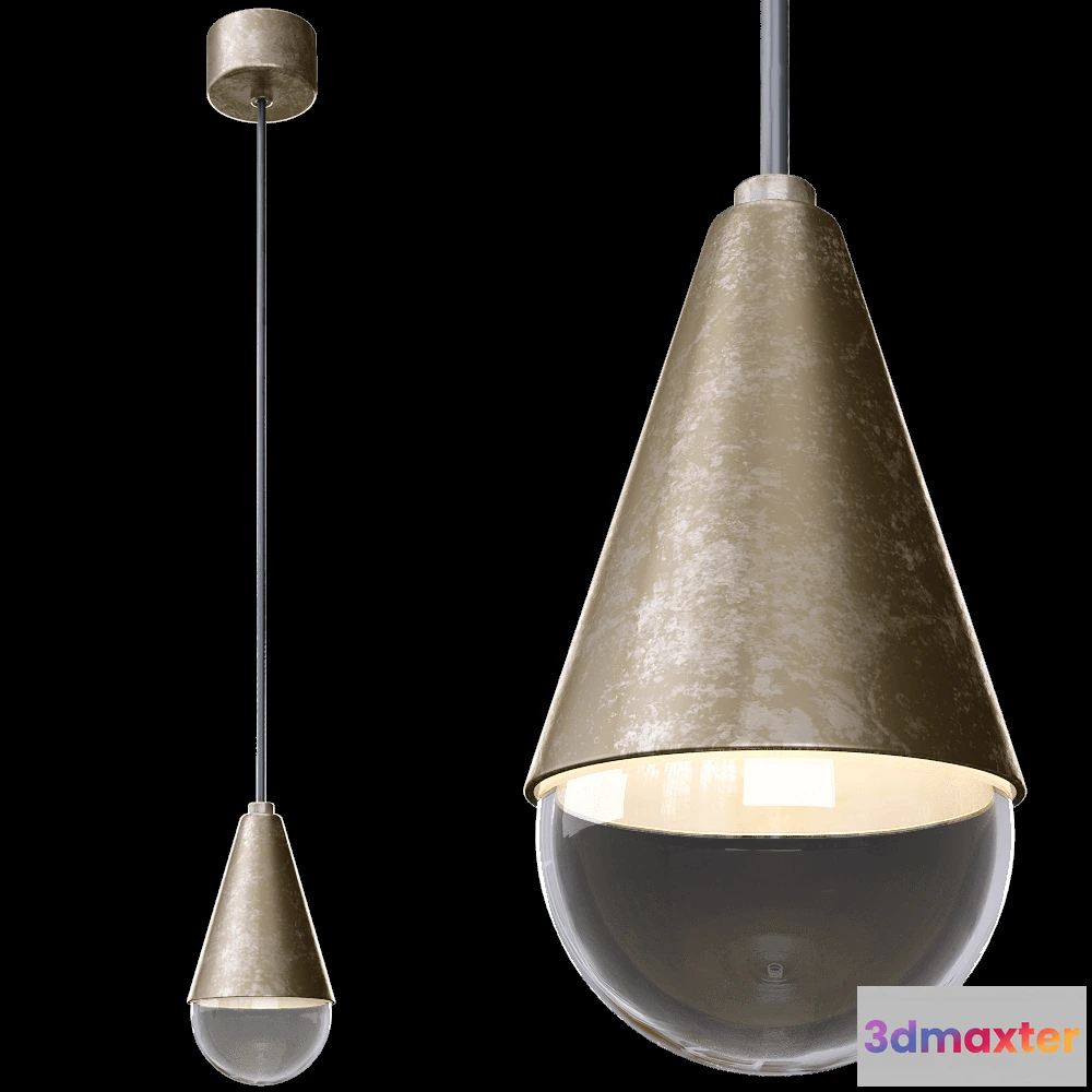 1649000 - Il Fanale - Ceiling lamp Dew 3D Max