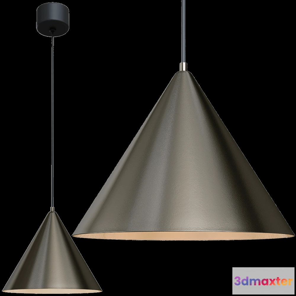 1649006 - Il Fanale - Pendant light Cone 3D Max