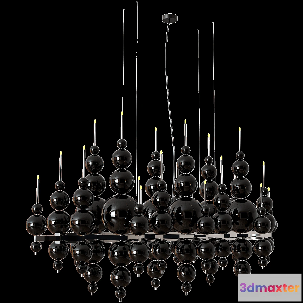 1649024 - ILFARI - Chandelier Tears from Moon H20+9 3D Max