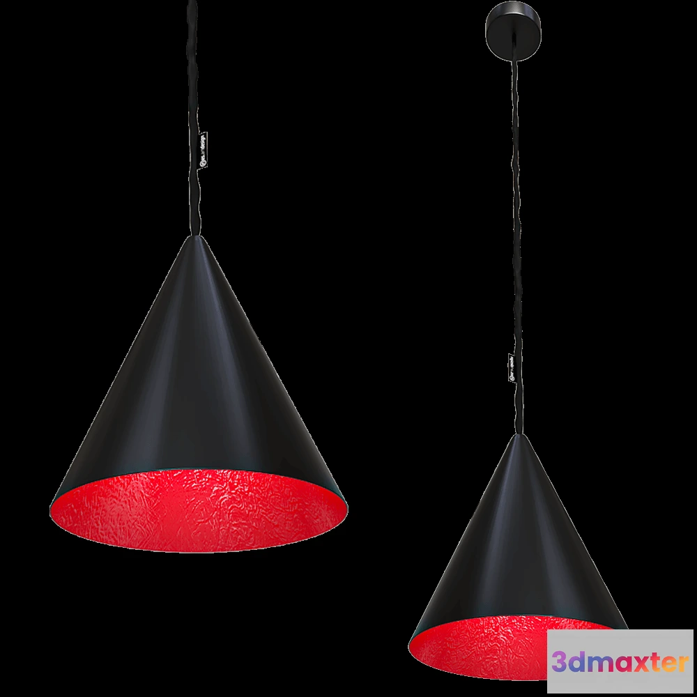 1649038 - In-es.artdesign - Pendant lamp Jazz Lavagna 3D Max