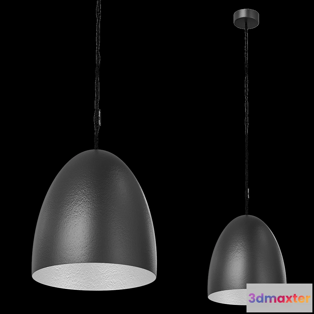 1649044 - In-es.artdesign - Pendant lamp Flower S Lavagna 3D Max